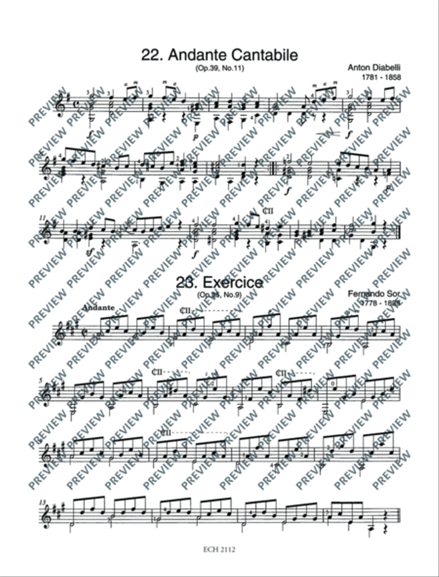 The Classical Book The Classical Book Acoustic Guitar scores gallery preview page 19