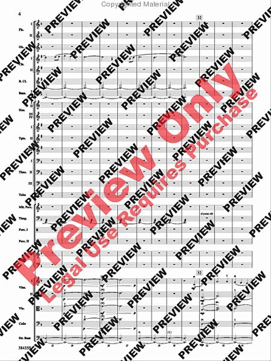 Harry Potter and the Deathly Hallows, Part 2, Suite from Full Orchestra scores gallery preview page 5
