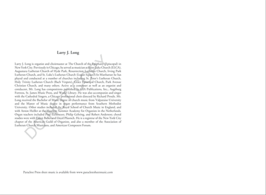 I Am the Resurrection Unison Choir scores gallery preview page 3
