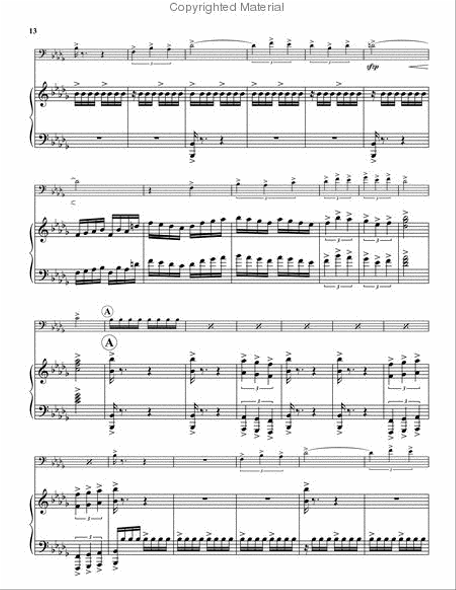 To Speak - To Dance - To Dream - To Live! Euphonium scores gallery preview page 7