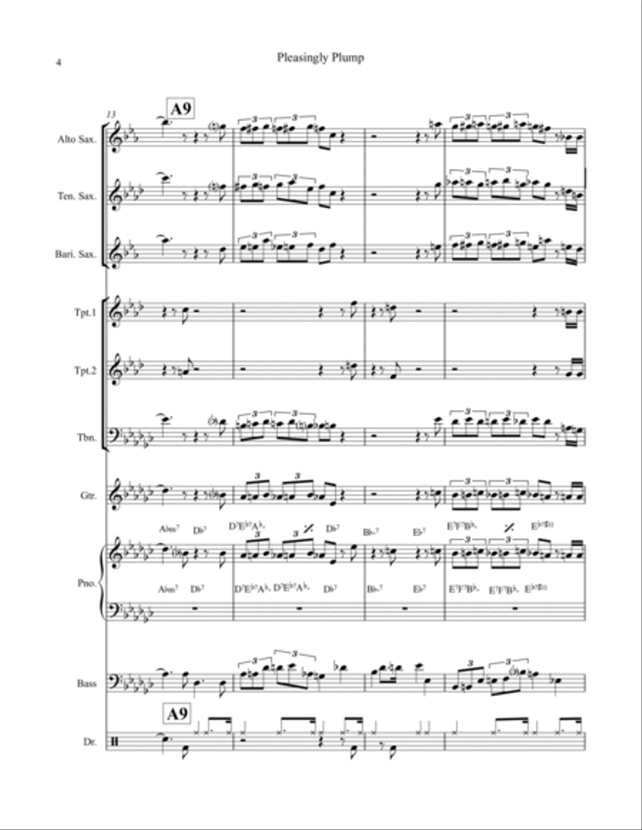 Pleasingly Plump Pleasingly Plump Large Ensemble scores gallery preview page 4