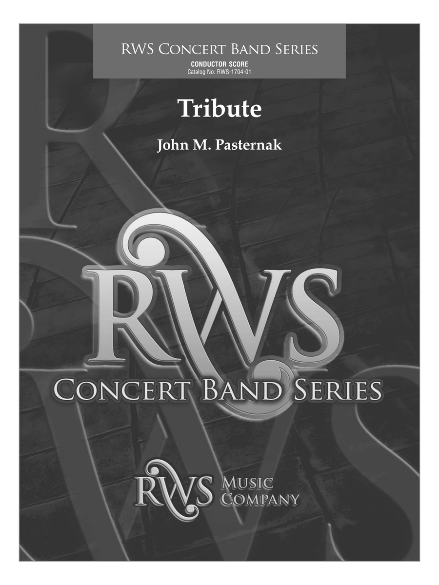 Tribute: Score Concert Band scores gallery preview page 1