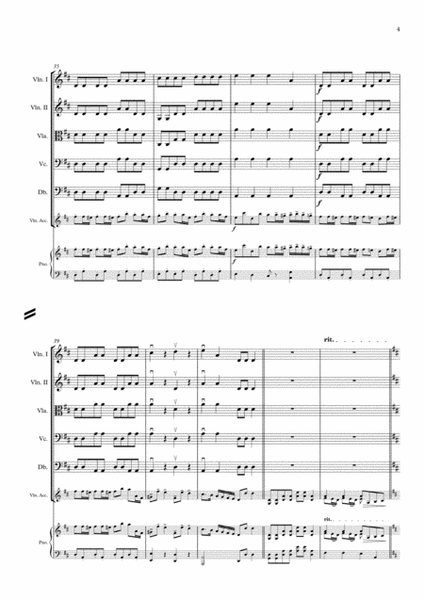 A Little Joyous Springtime Can-Can March, A Medley for Beginner Strings image number null