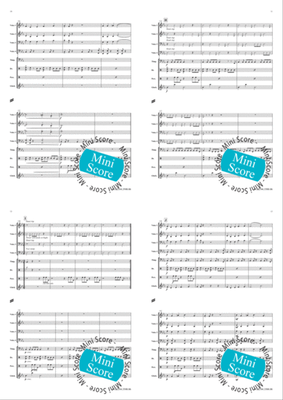 Snapshots of Unity Fanfare Band scores gallery preview page 5