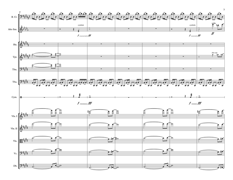 No More Tears Large Ensemble scores gallery preview page 3