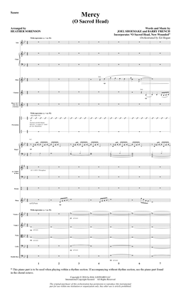 Book cover for Mercy (O Sacred Head) - Full Score