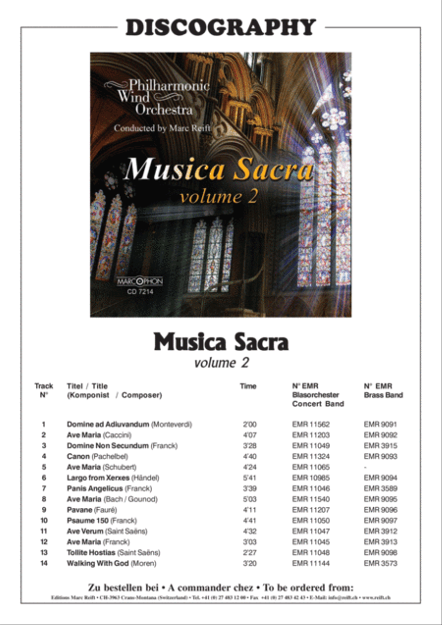 Walking with God Brass Band scores gallery preview page 3