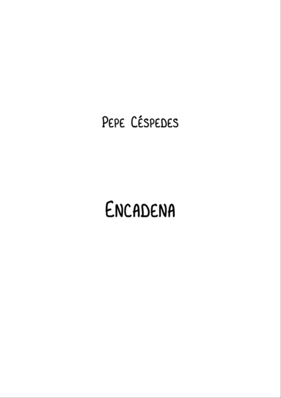 Encadena Jazz Ensemble scores gallery preview page 1