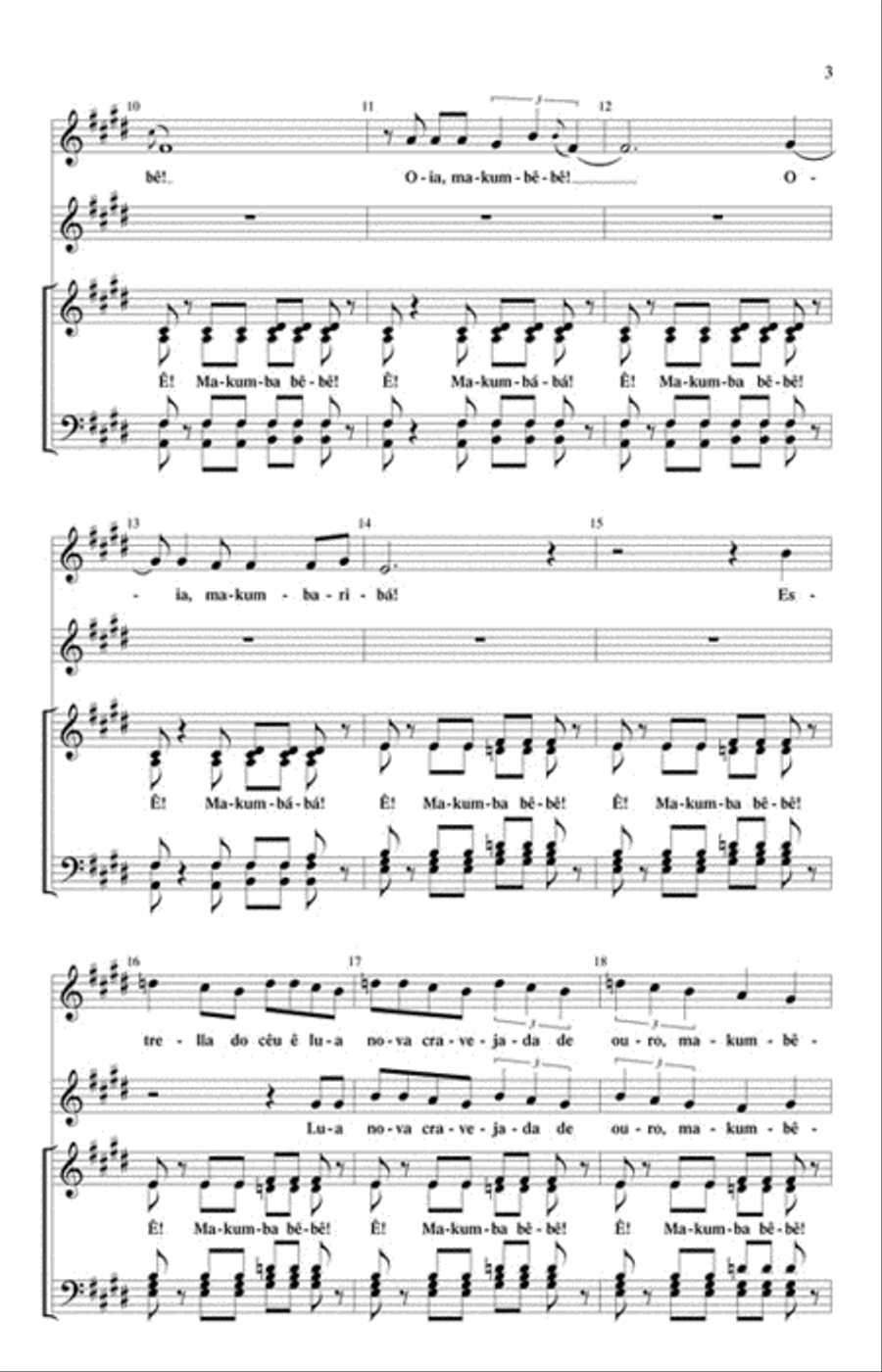 Estrela é Lua Nova 4-Part scores gallery preview page 3