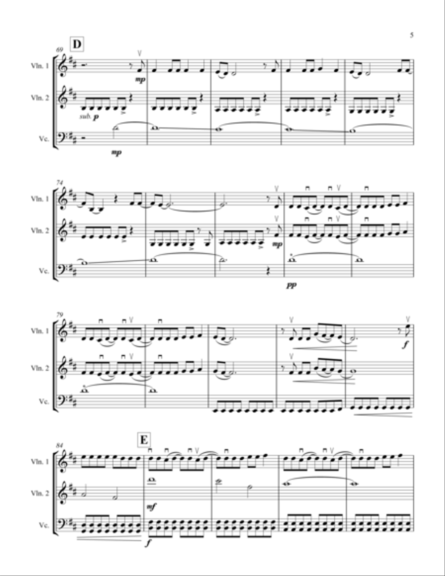 It's Time String Trio scores gallery preview page 6