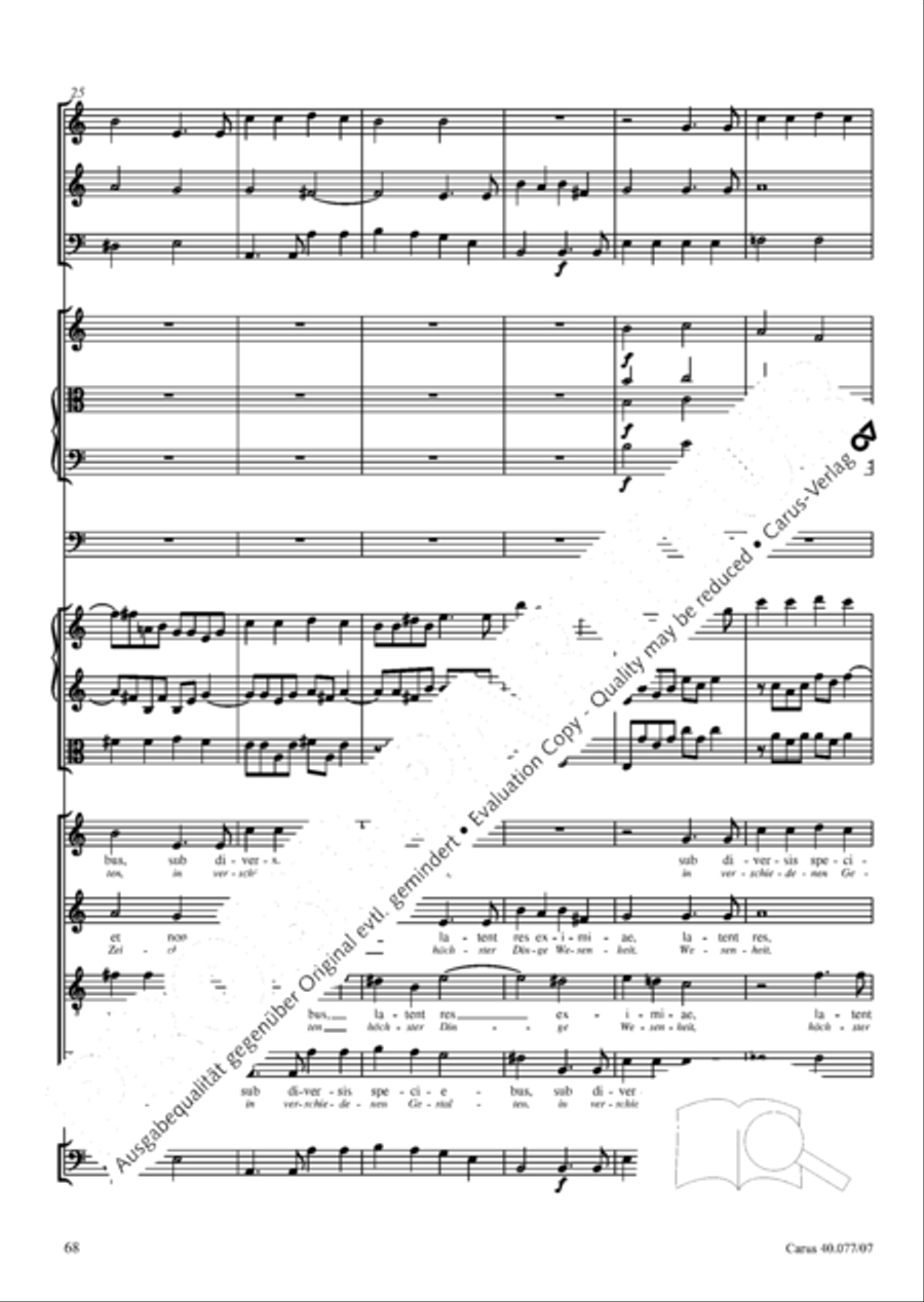 Lauda Sion 4-Part scores gallery preview page 81