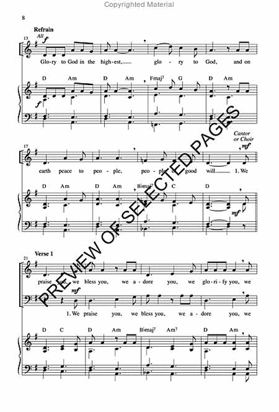 Mass for the People of God - Choral / Accompaniment edition