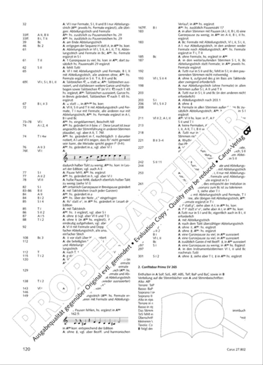 Salmi I (Selva morale e spirituale) Collection / Songbook scores gallery preview page 145