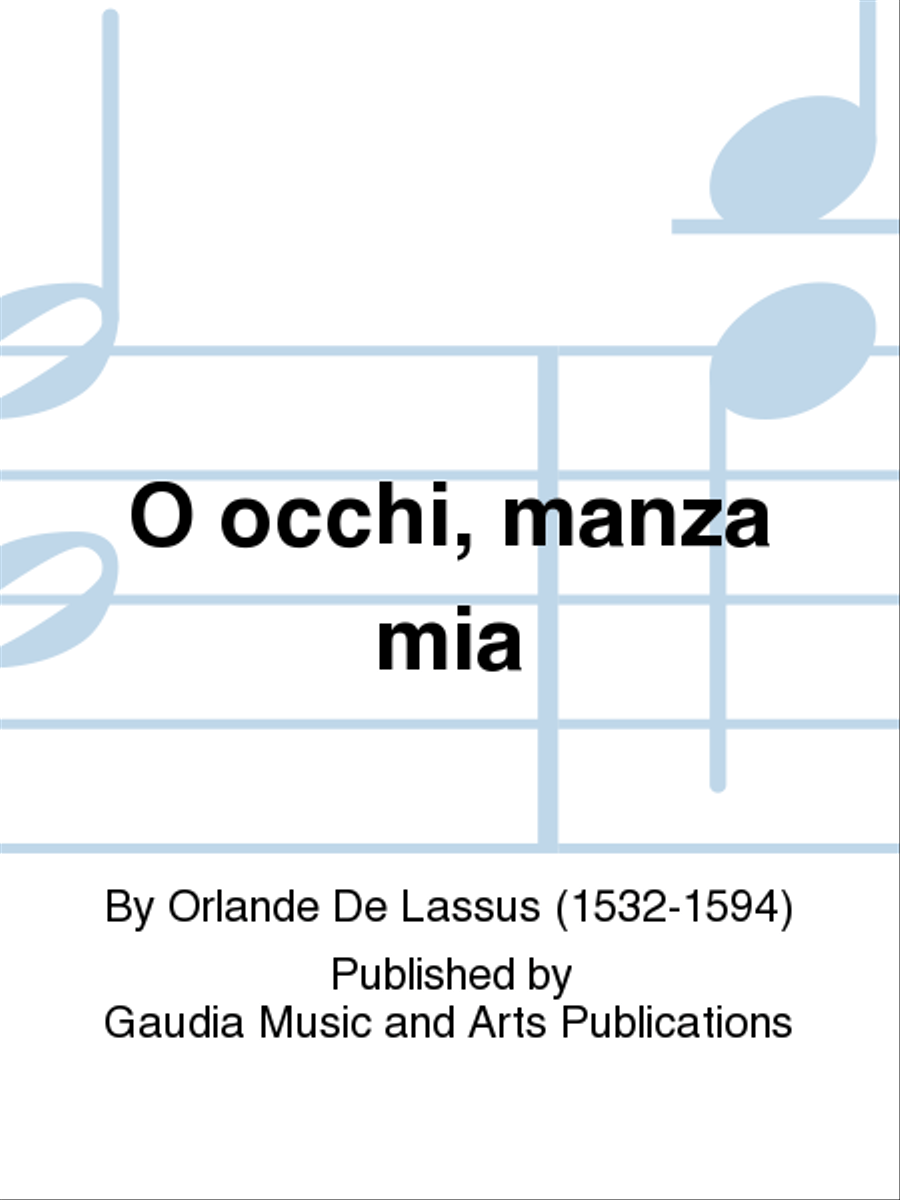 O occhi, manza mia 4-Part scores gallery preview page 1