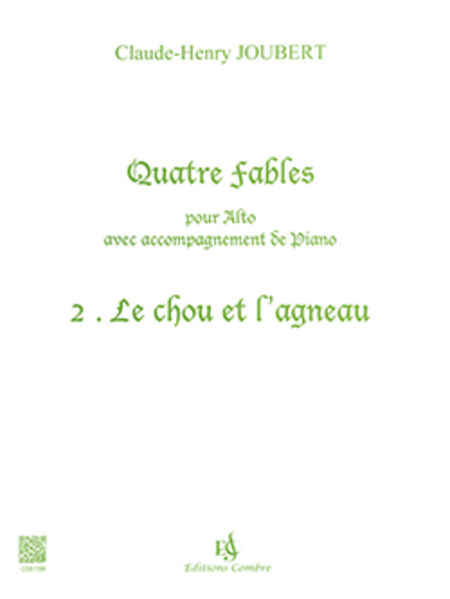 Fables (4) No. 2 Le Chou et l'agneau