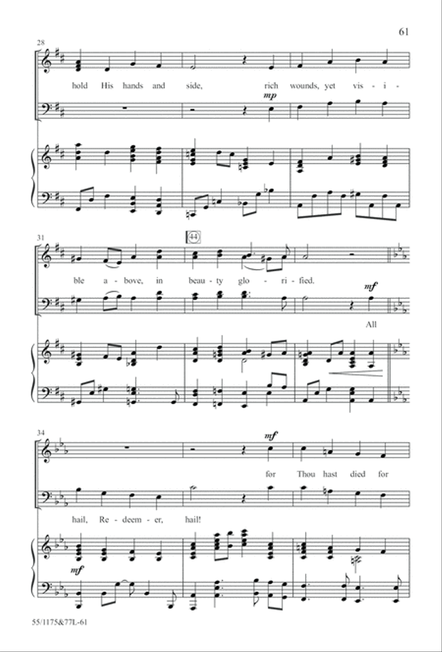Behold the Lamb! Behold the Lamb! 4-Part scores gallery preview page 62