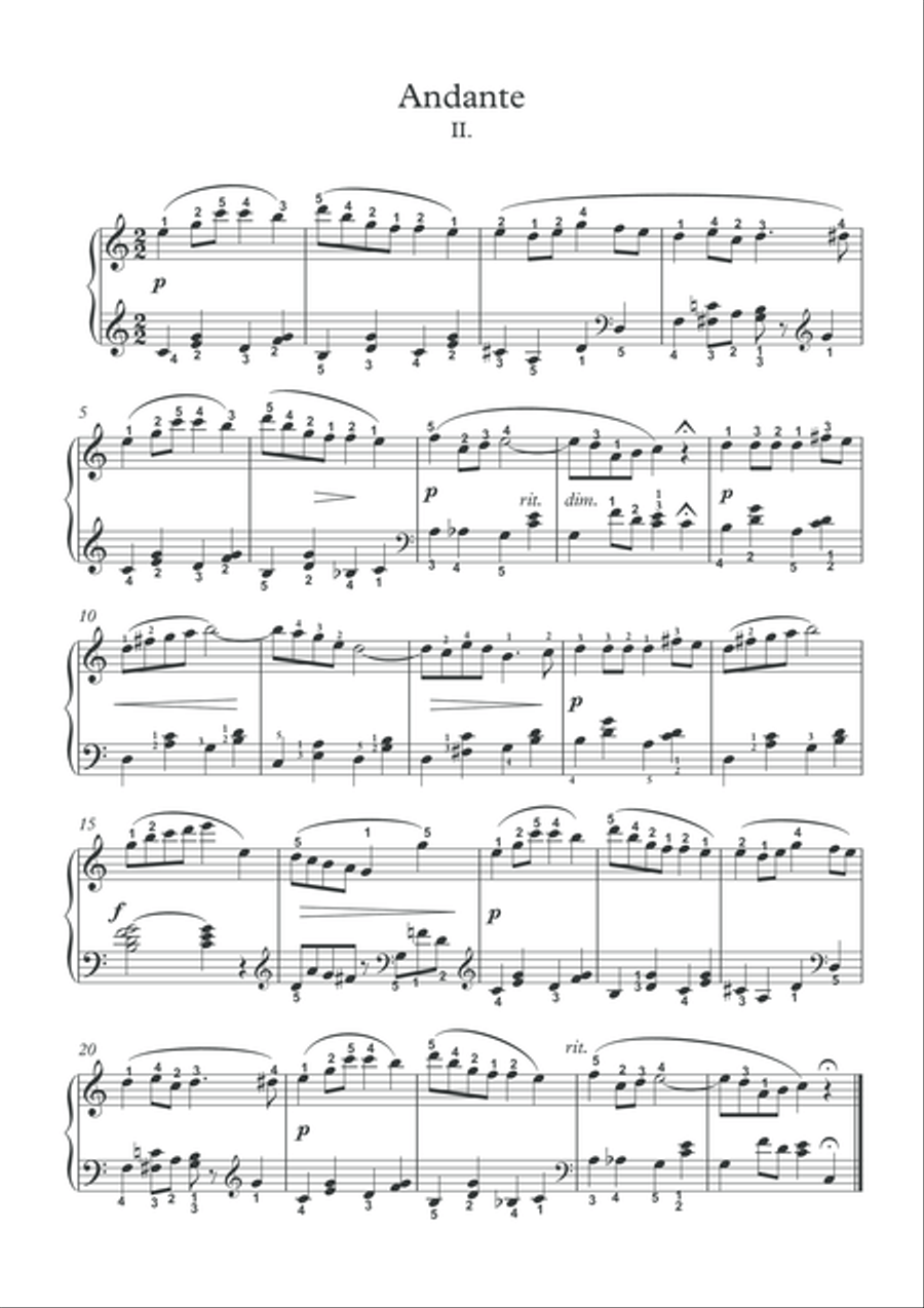 Piano solo by I.Kryzanowski (1826-1905) Easy Piano scores gallery preview page 3