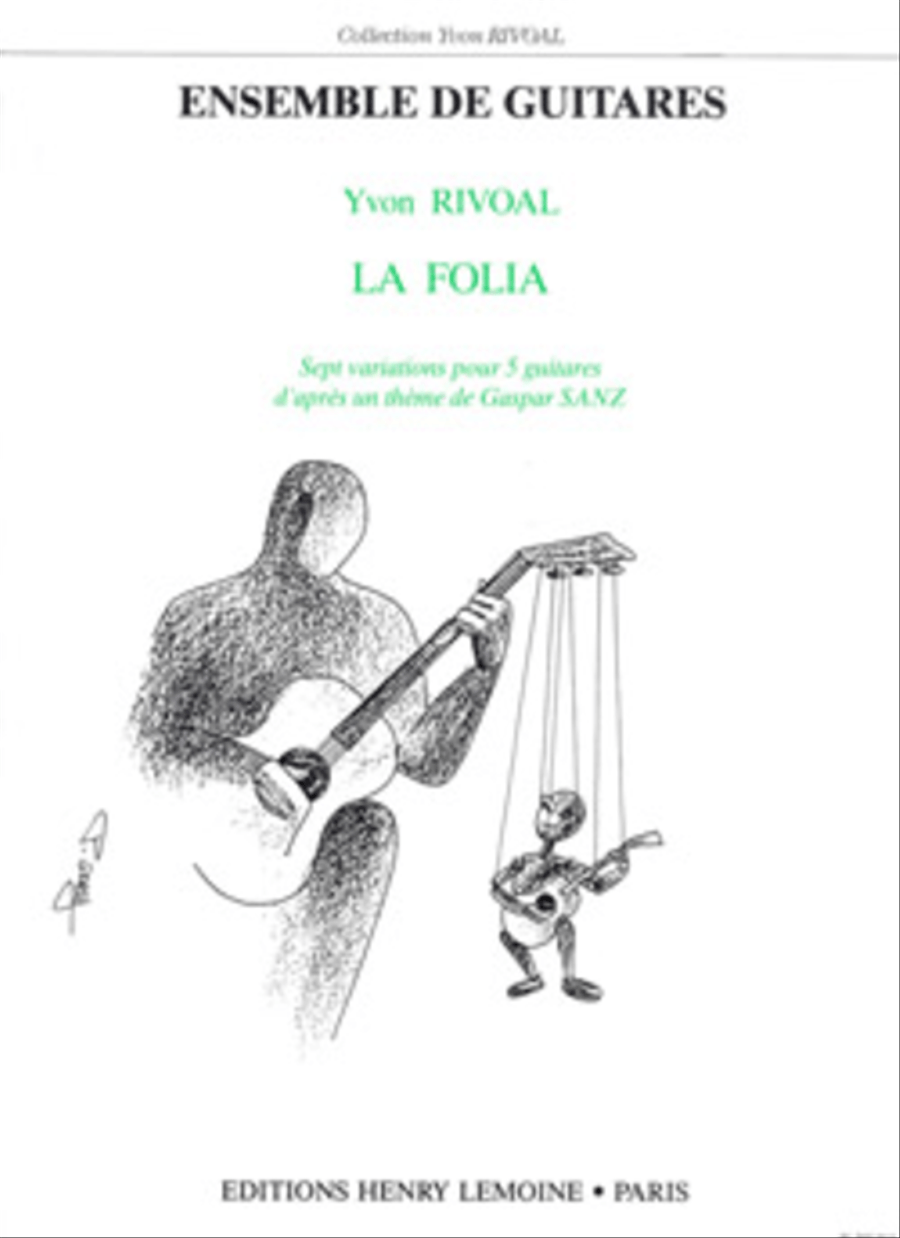 La Folia Guitar Ensemble scores gallery preview page 1