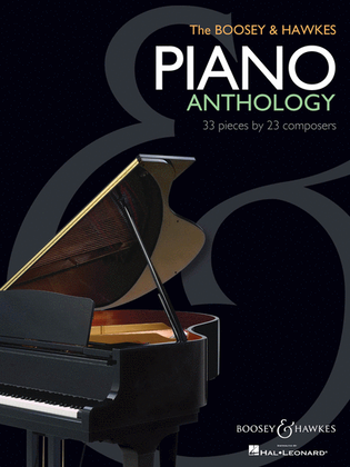 Book cover for The Boosey & Hawkes Piano Anthology