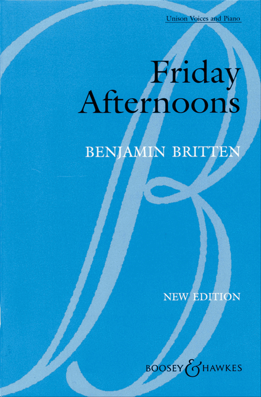 Friday Afternoons, Op. 7 Unison Choir scores gallery preview page 1