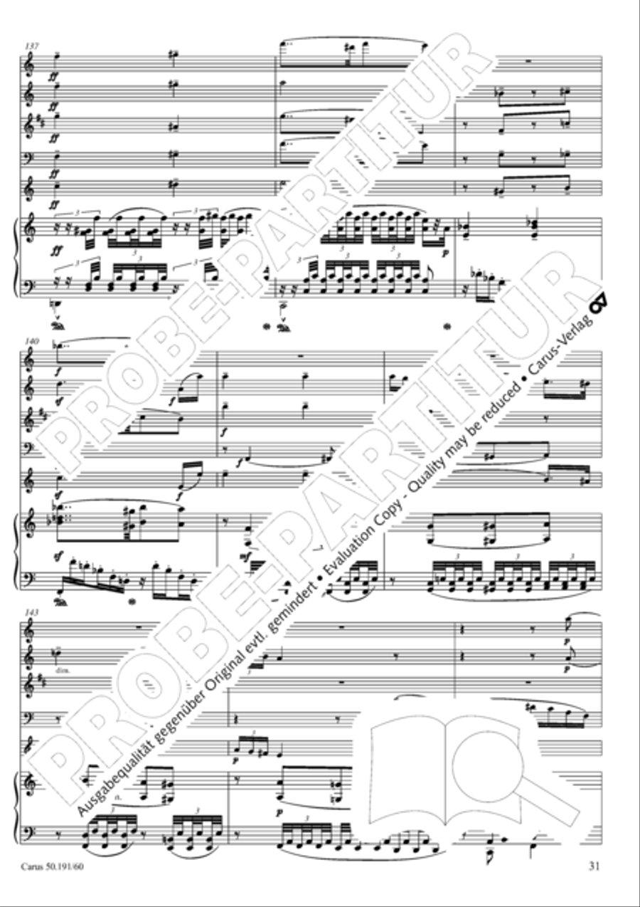 Sextet Sextet Bassoon scores gallery preview page 33