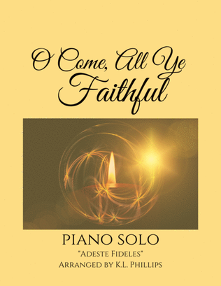 Book cover for O Come, All Ye Faithful - Piano Solo