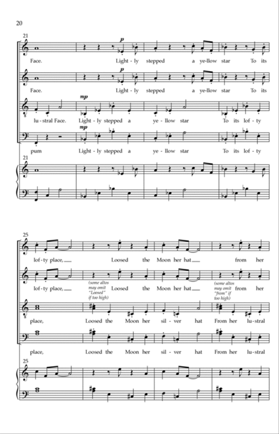 Three Nocturnes Three Nocturnes Divisi scores gallery preview page 16