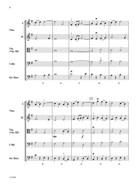 Rhosymedre (from Three Preludes): Score