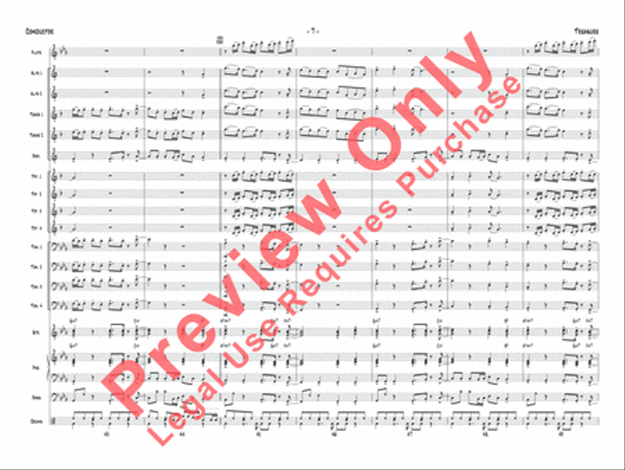 Treasure Jazz Ensemble scores gallery preview page 8