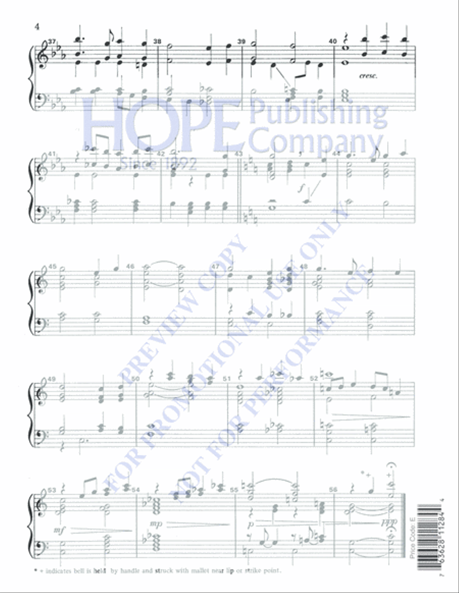 Michael, Row the Boat Ashore 3-Octaves scores gallery preview page 4