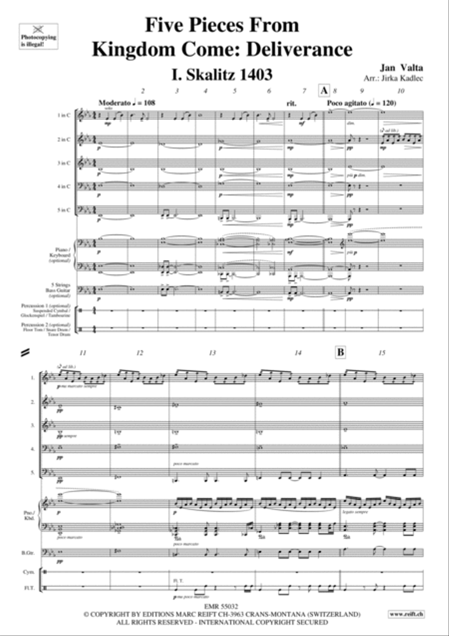 Five Pieces From Kingdom Come: Deliverance Score scores gallery preview page 2