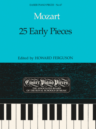 Book cover for 25 Early Pieces