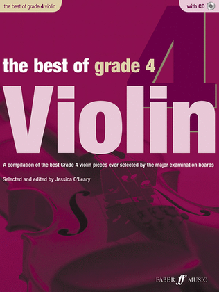 Book cover for The Best of Grade 4 Violin