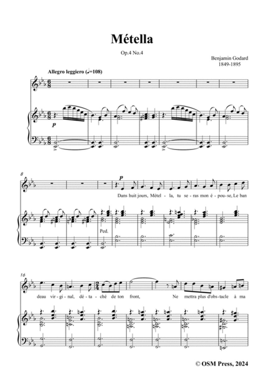B. Godard-Métella,Op.4 No.4,in E flat Major