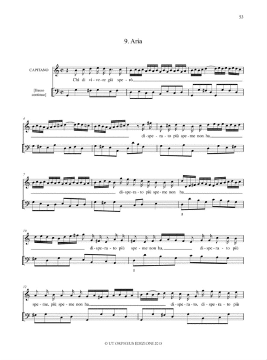 La profezia d’Eliseo nell’assedio di Samaria (Modena 1686). Critical Edition Choir scores gallery preview page 11