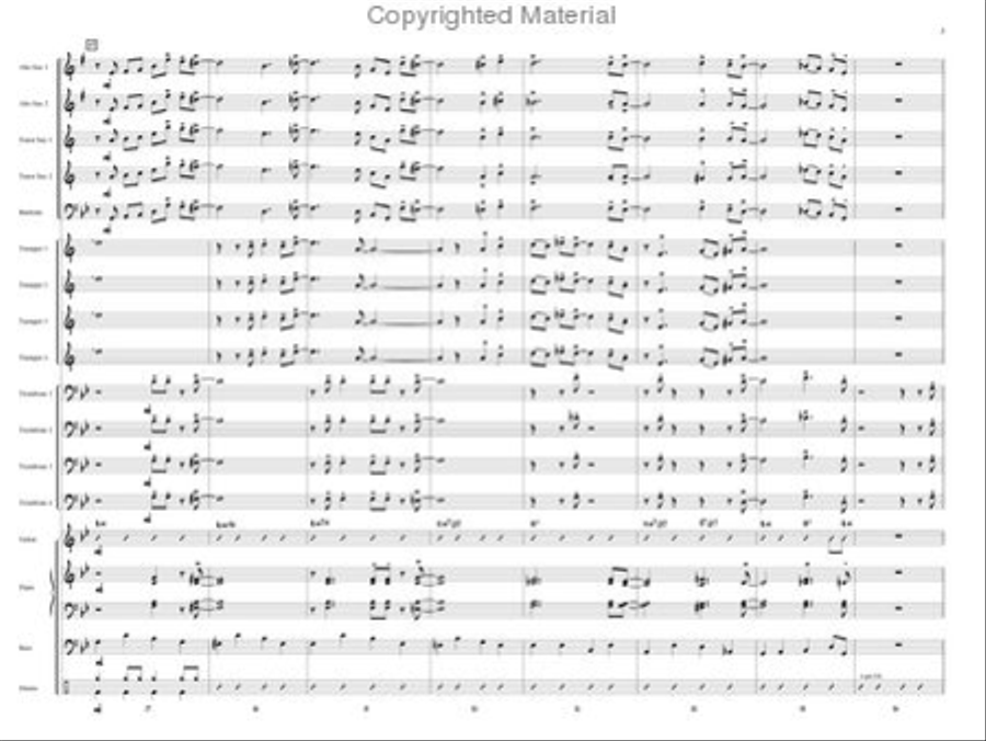Minor Details Jazz Ensemble scores gallery preview page 4