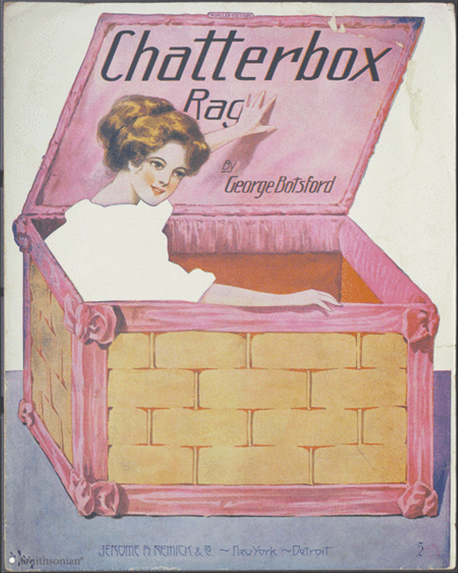 Chatterbox Rag Piano Solo scores gallery preview page 1