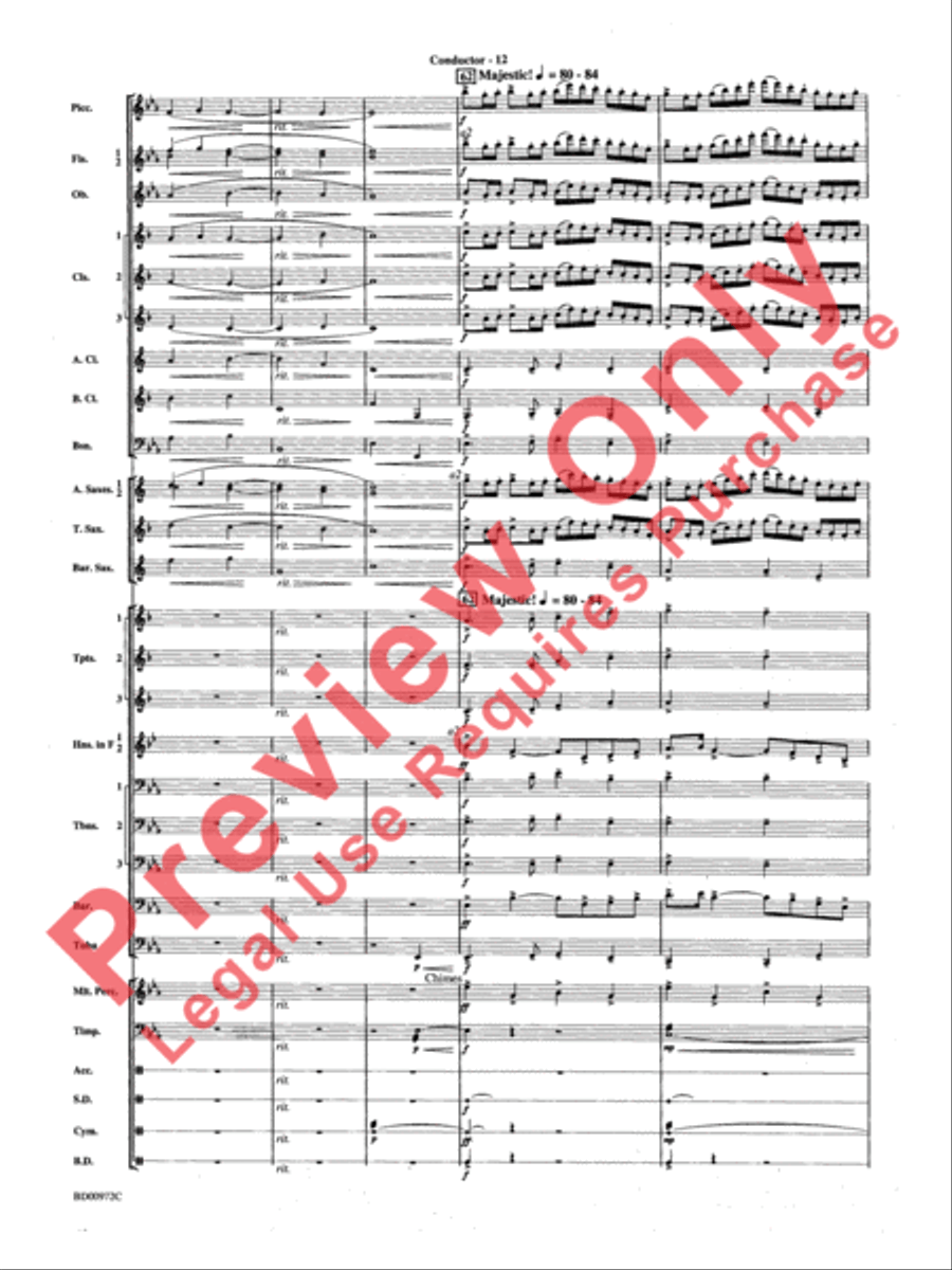In the Bleak Midwinter In the Bleak Midwinter Concert Band scores gallery preview page 14