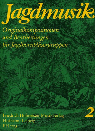 Book cover for Jagdmusik (Jagdhorngruppen), Heft 2