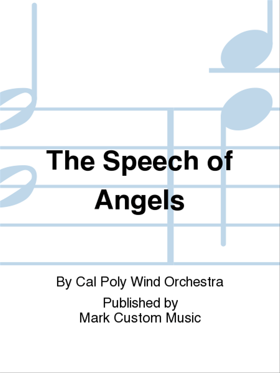 The Speech of Angels The Speech of Angels Listening CD scores gallery preview page 1