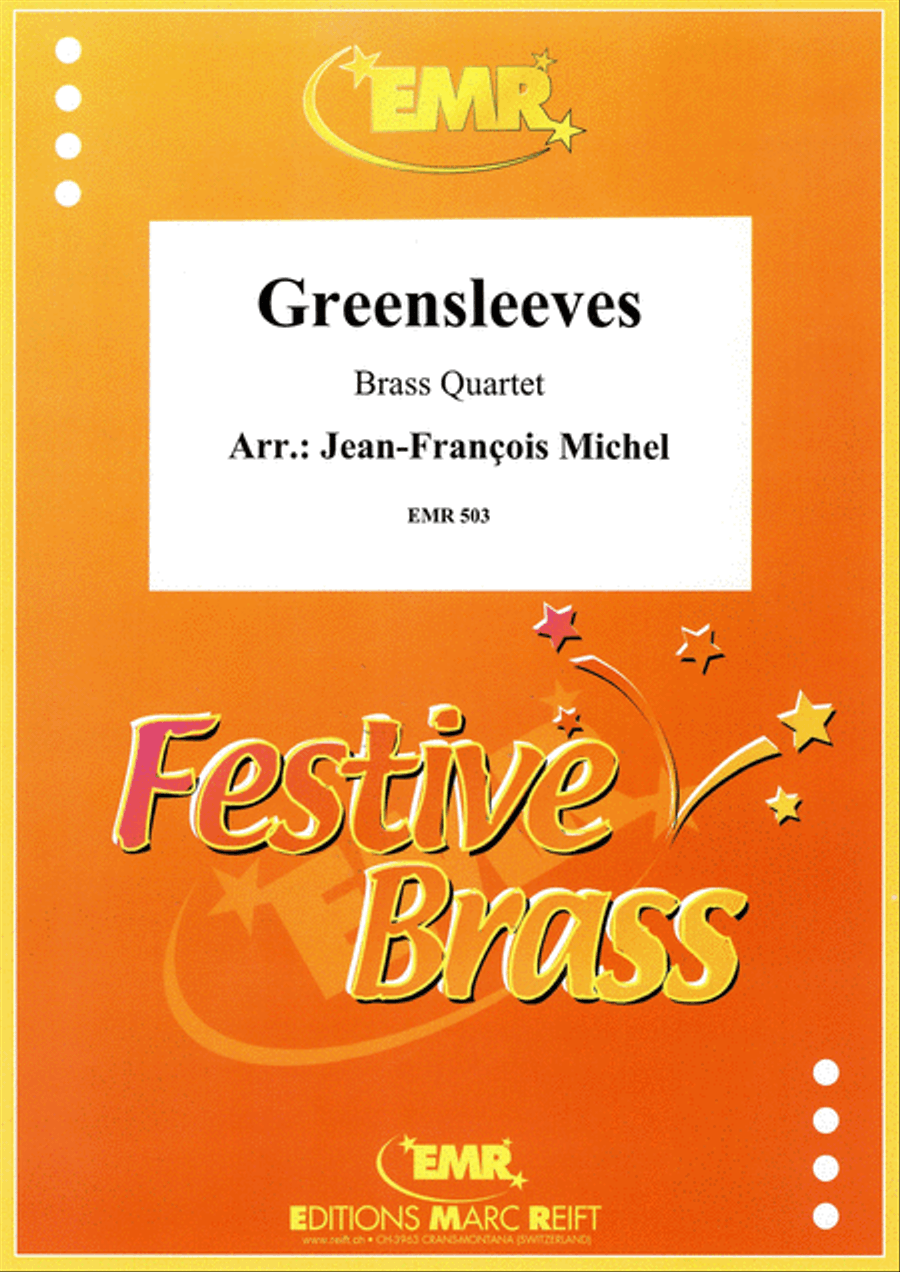 Greensleeves Greensleeves Brass Quartet scores gallery preview page 1