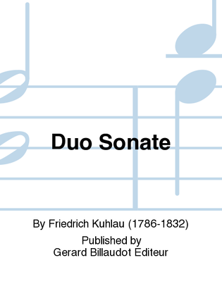 Book cover for Duo Sonate