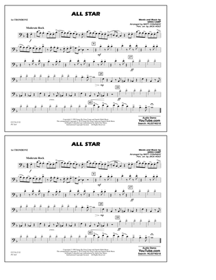 All Star (arr. Matt Conaway) - 1st Trombone