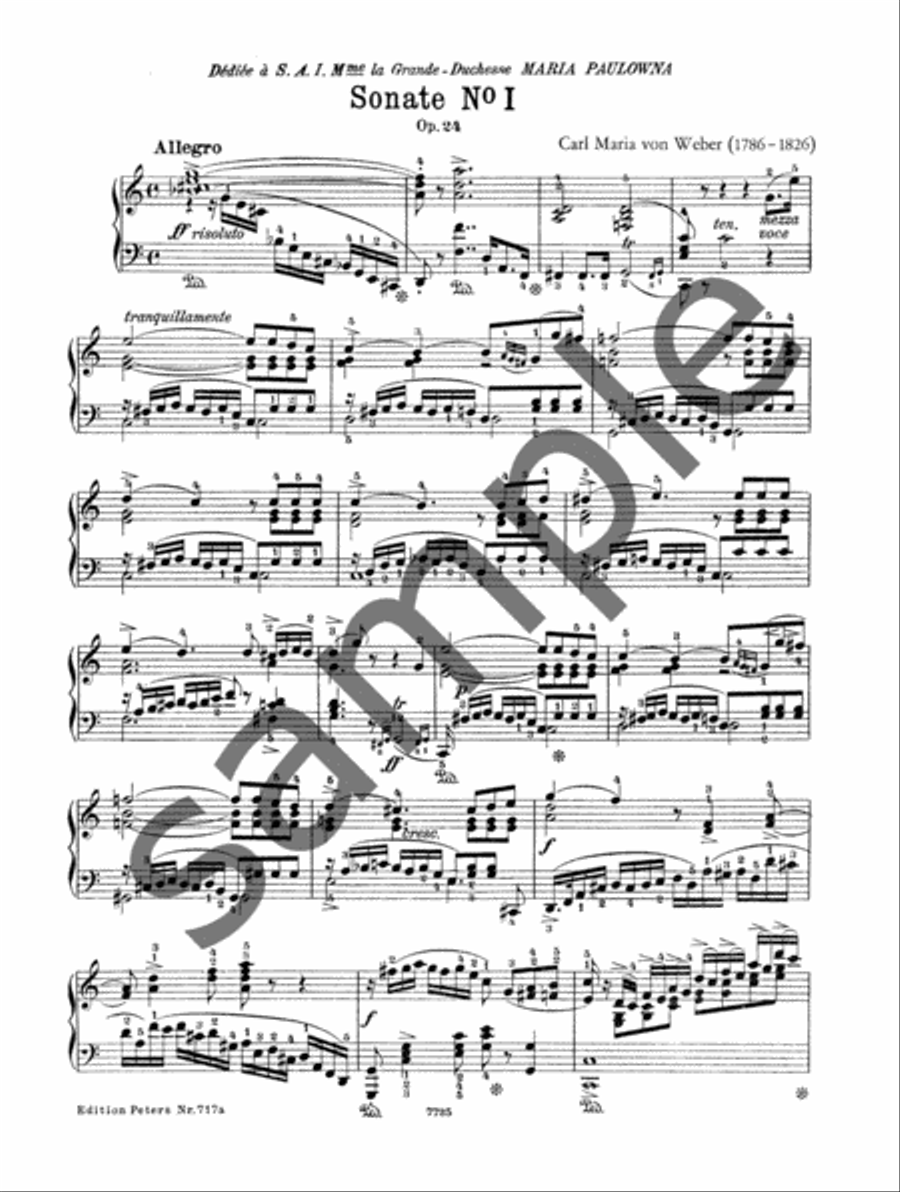 Piano Works -- Sonatas Piano scores gallery preview page 3