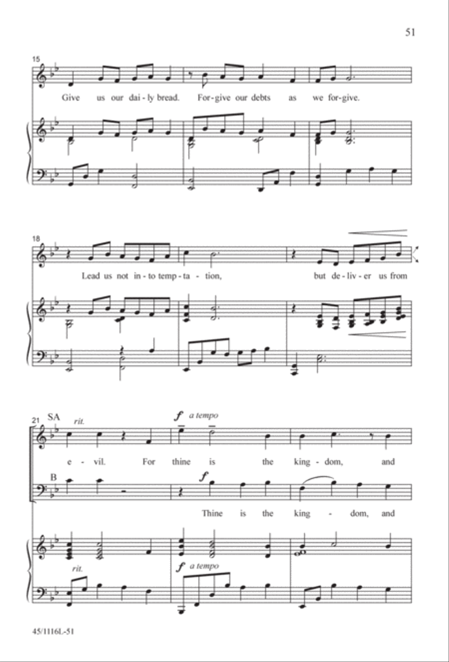 12 Anthems for about 12 Singers 3-Part scores gallery preview page 51