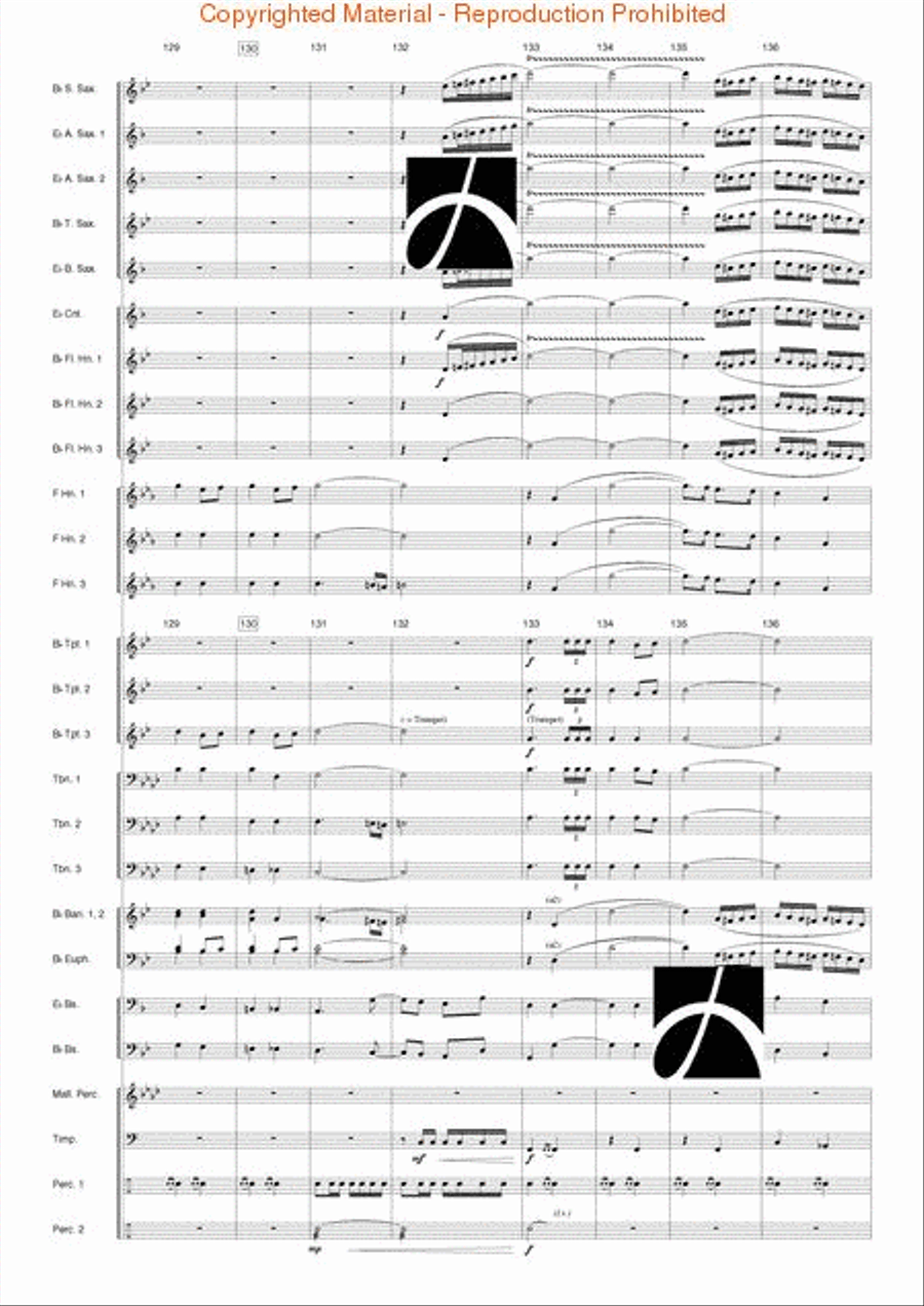 Artemis (Fulnaho) Concert Band scores gallery preview page 18