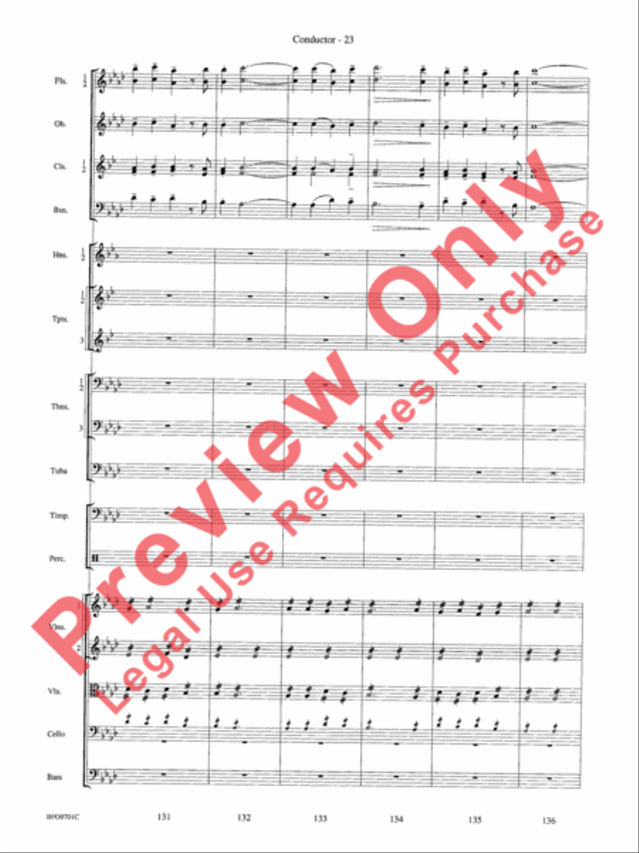 Finlandia Full Orchestra scores gallery preview page 26