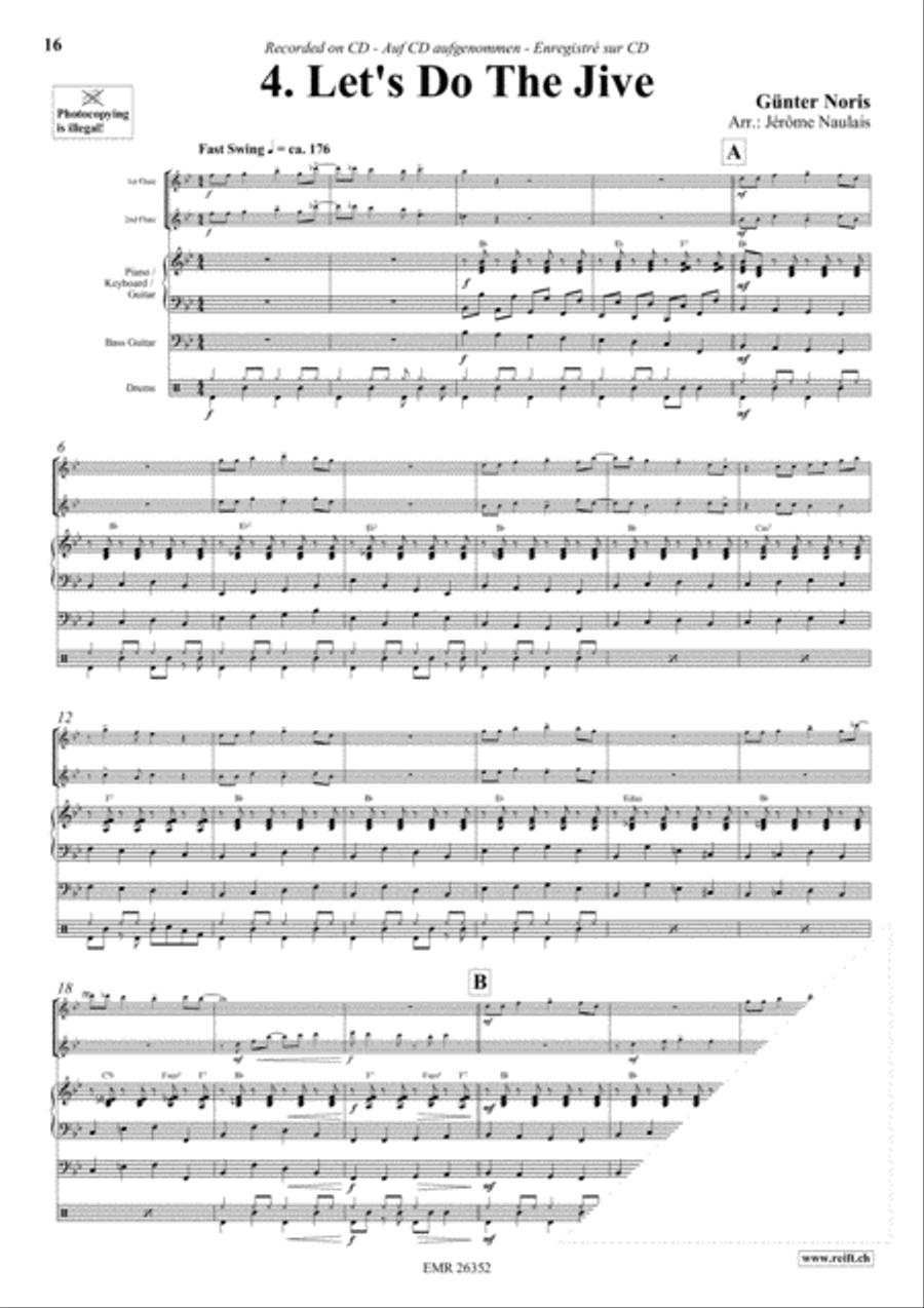 Let's Dance Volume 3 Flute Duet scores gallery preview page 6