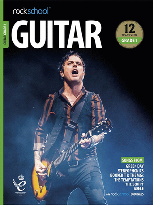 Book cover for Rockschool Guitar Grade 1 (2018)