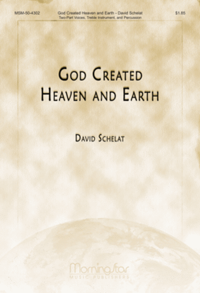 God Created Heaven and Earth (Choral Score) image number null